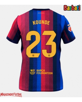 Barcelona Jules Kounde #23 Tricou Fotbal Replică 2026-27 Barbati Acasa Barcelona Jules Kounde #23 Tricou Fotbal Replică 2026-27 Barbati Acasa